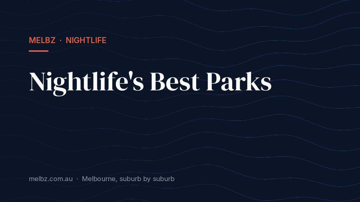Title card: Nightlife's Best Parks