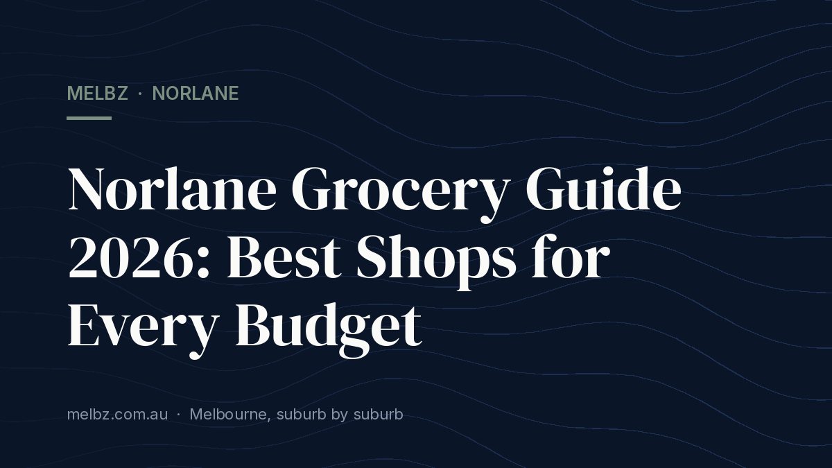 Title card: Norlane Grocery Guide 2026: Best Shops for Every Budget