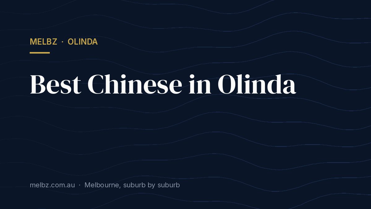 Title card: Best Chinese in Olinda