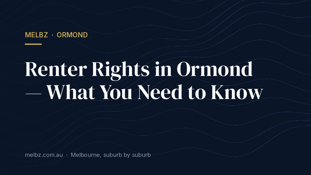 Title card: Renter Rights in Ormond — What You Need to Know