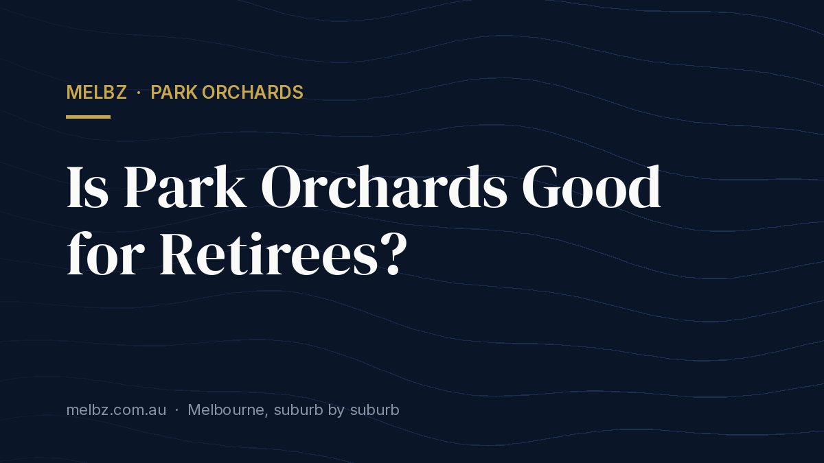 Title card: Is Park Orchards Good for Retirees?