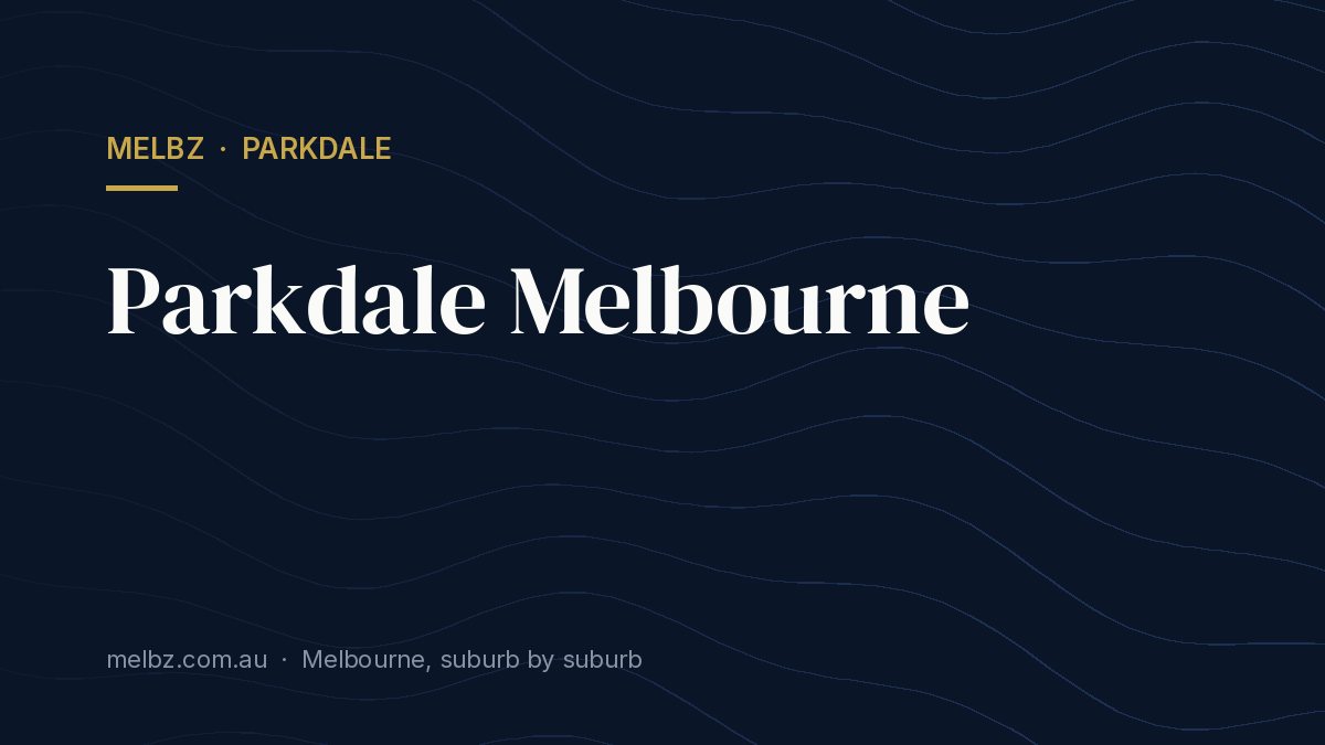 Title card: Parkdale Melbourne