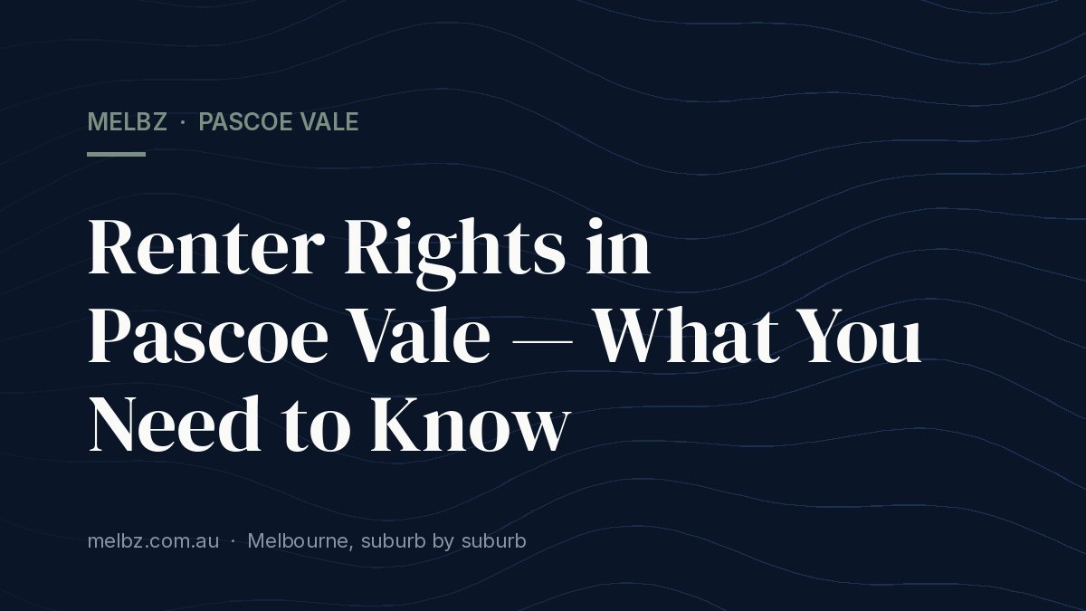 Title card: Renter Rights in Pascoe Vale — What You Need to Know