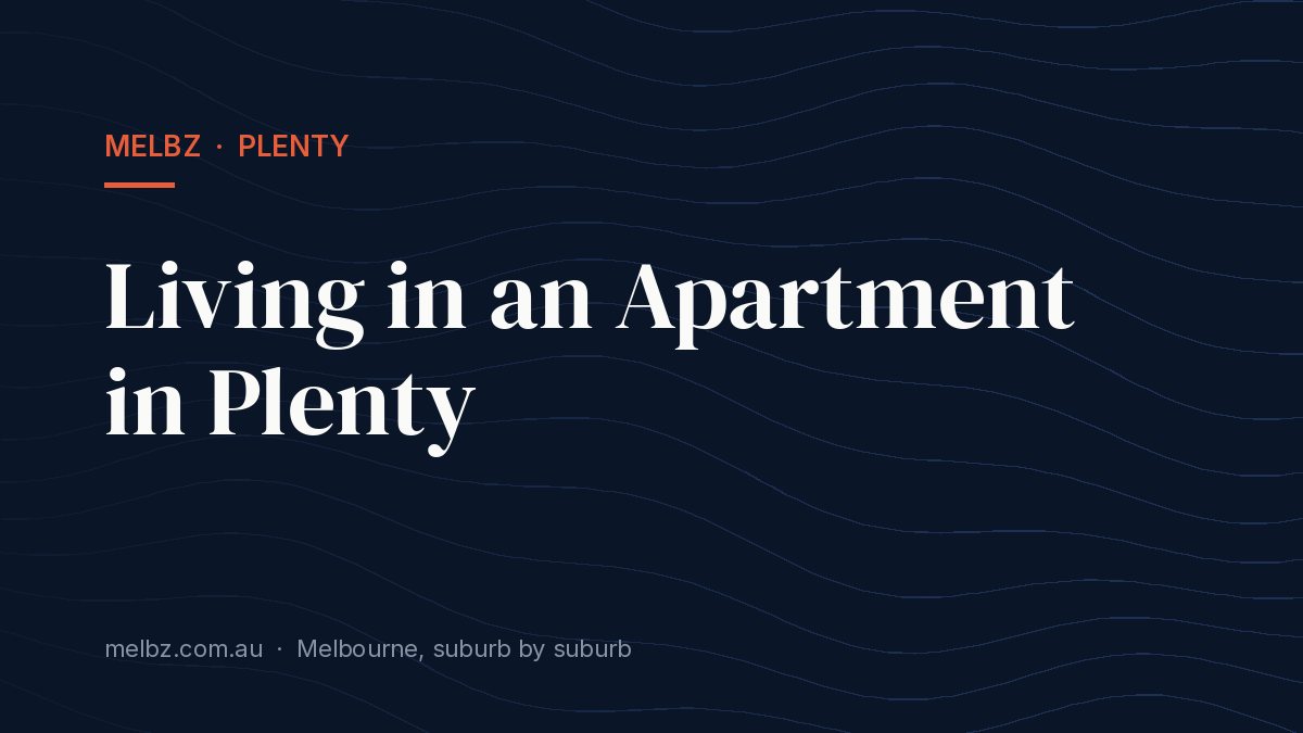 Title card: Living in an Apartment in Plenty