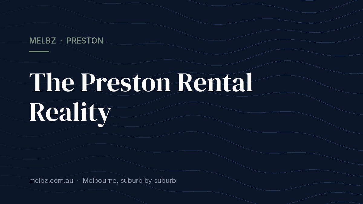 Title card: The Preston Rental Reality