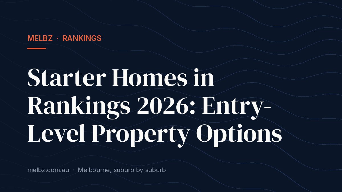 Title card: Starter Homes in Rankings 2026: Entry-Level Property Options