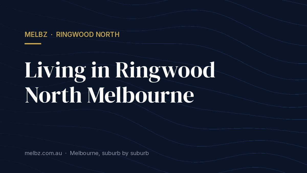 Title card: Living in Ringwood North Melbourne
