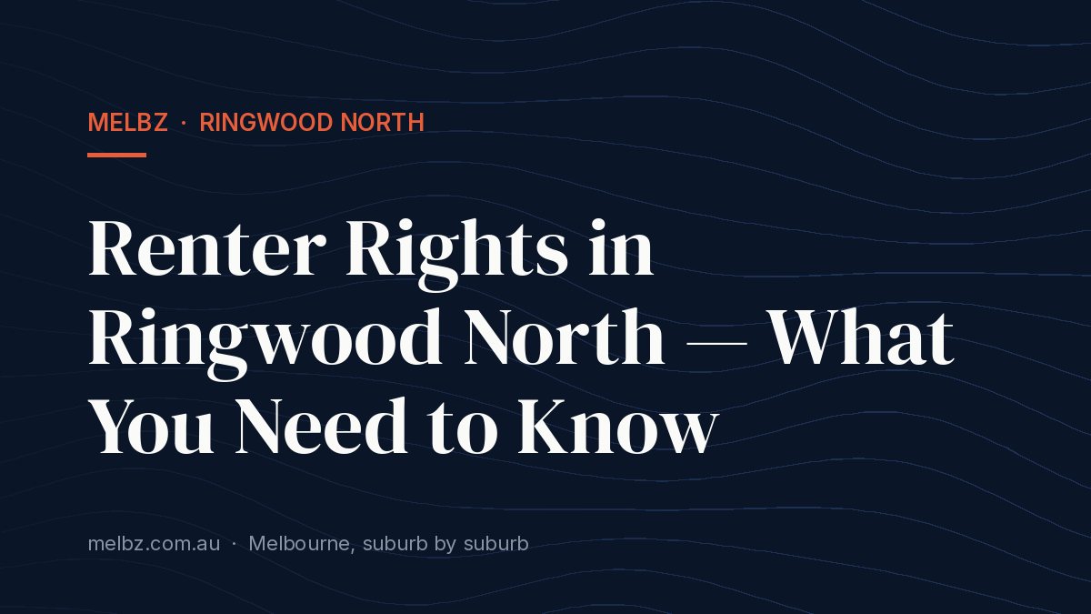Title card: Renter Rights in Ringwood North — What You Need to Know