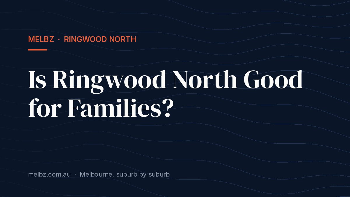 Title card: Is Ringwood North Good for Families?