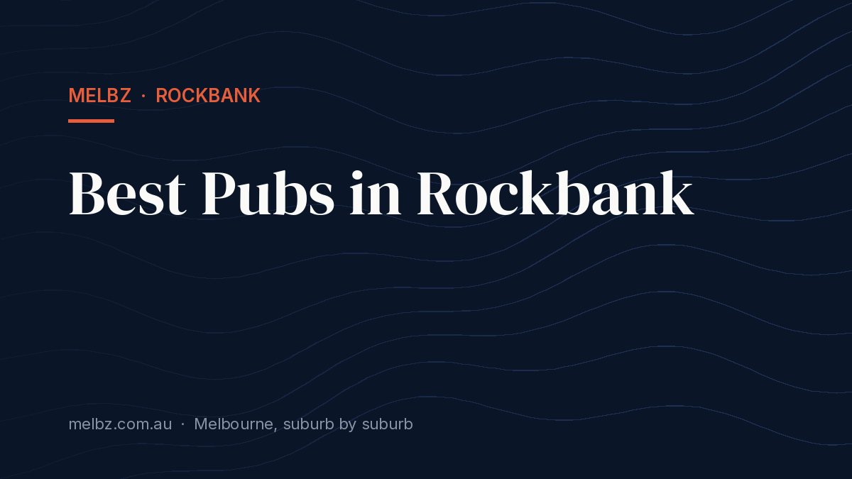 Title card: Best Pubs in Rockbank