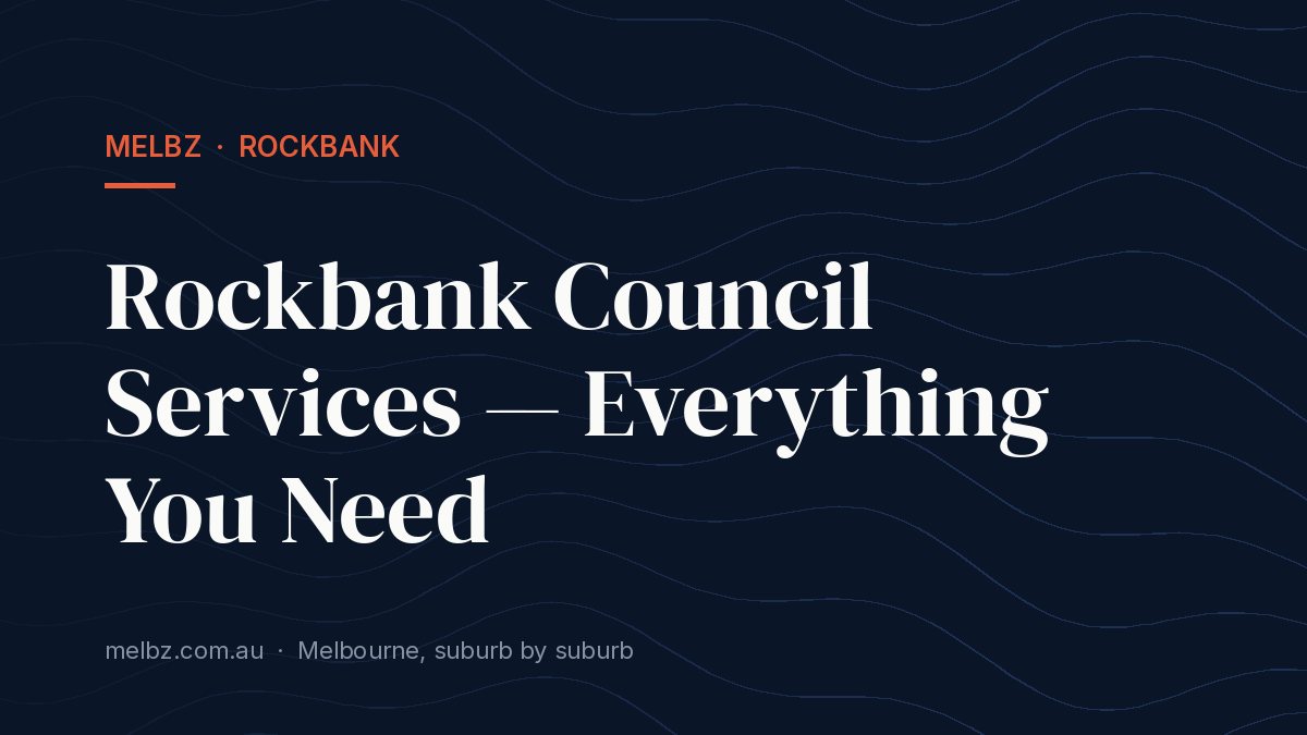 Title card: Rockbank Council Services — Everything You Need