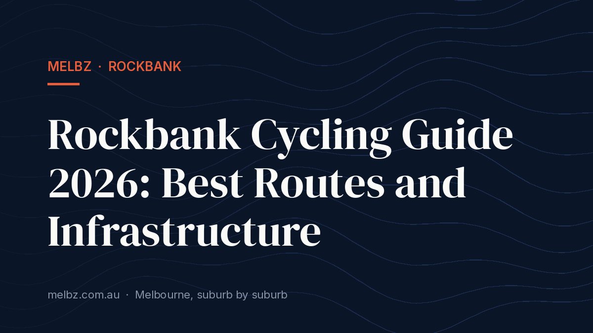 Title card: Rockbank Cycling Guide 2026: Best Routes and Infrastructure