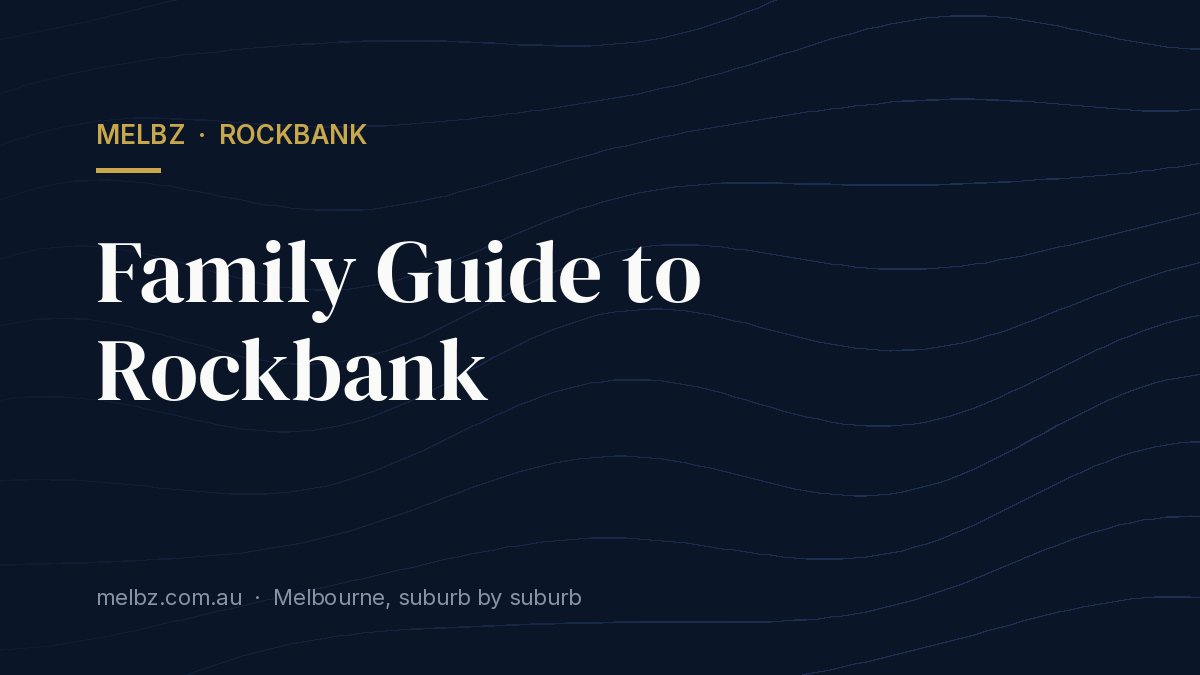 Title card: Family Guide to Rockbank