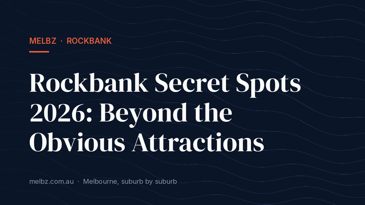 Title card: Rockbank Secret Spots 2026: Beyond the Obvious Attractions