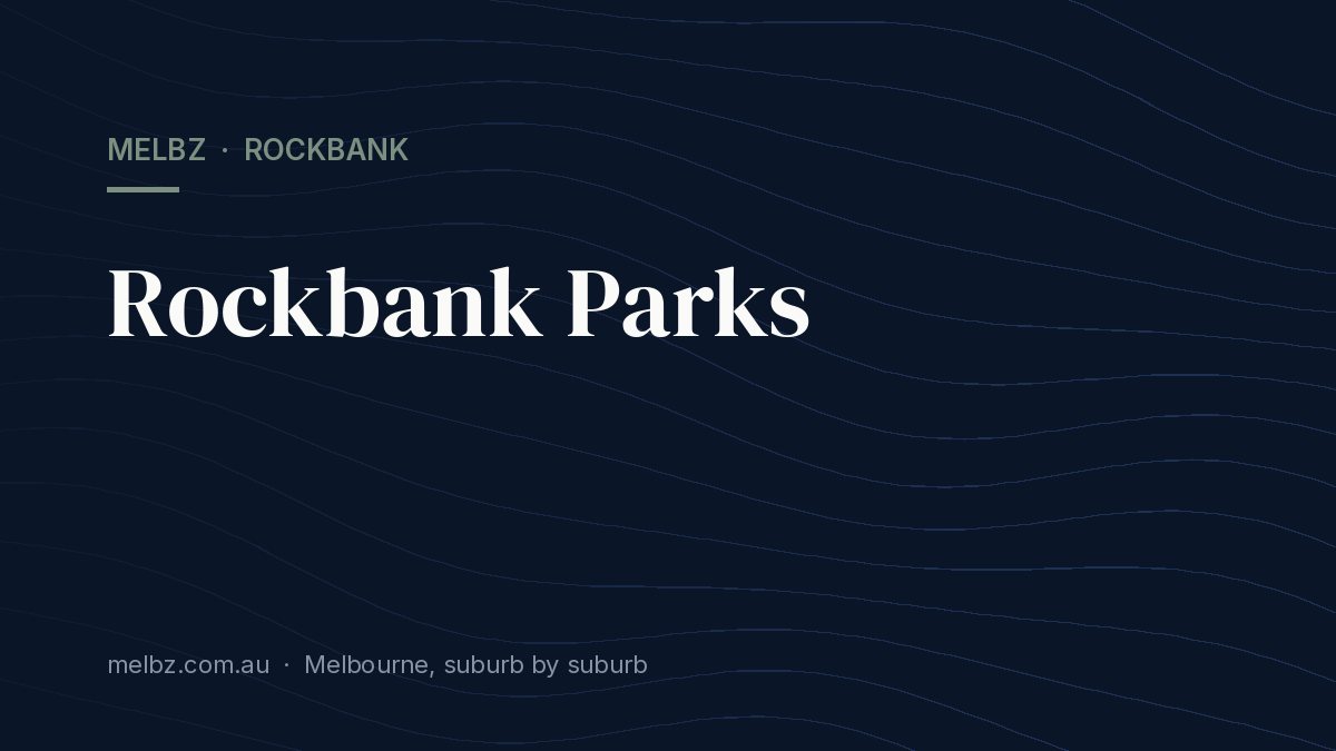Title card: Rockbank Parks
