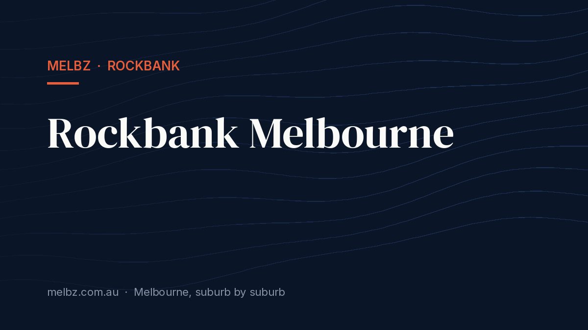 Title card: Rockbank Melbourne