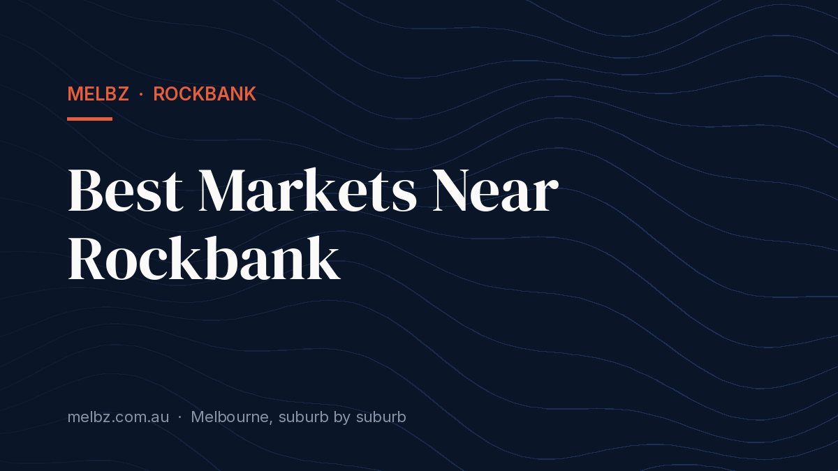 Title card: Best Markets Near Rockbank