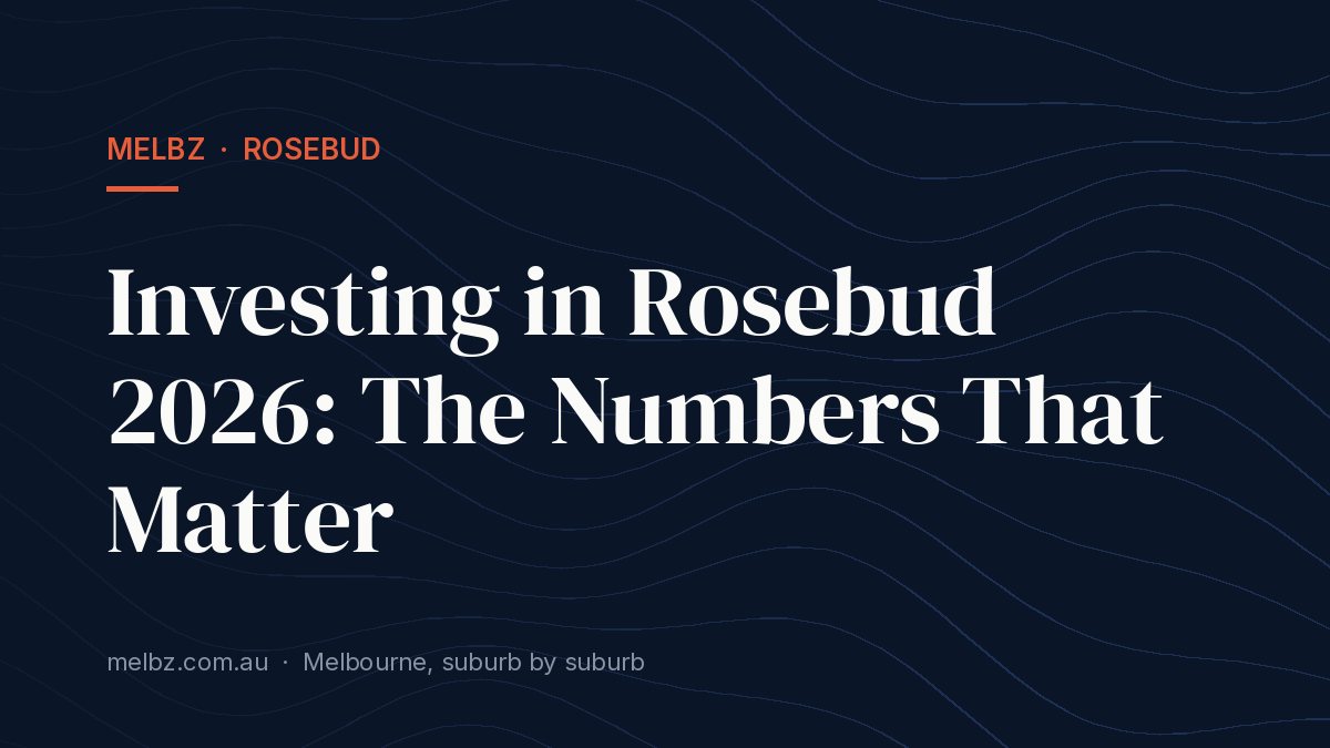 Title card: Investing in Rosebud 2026: The Numbers That Matter