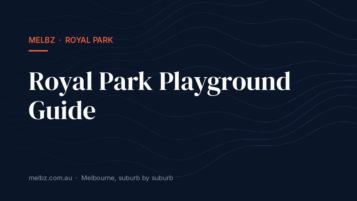 Title card: Royal Park Playground Guide