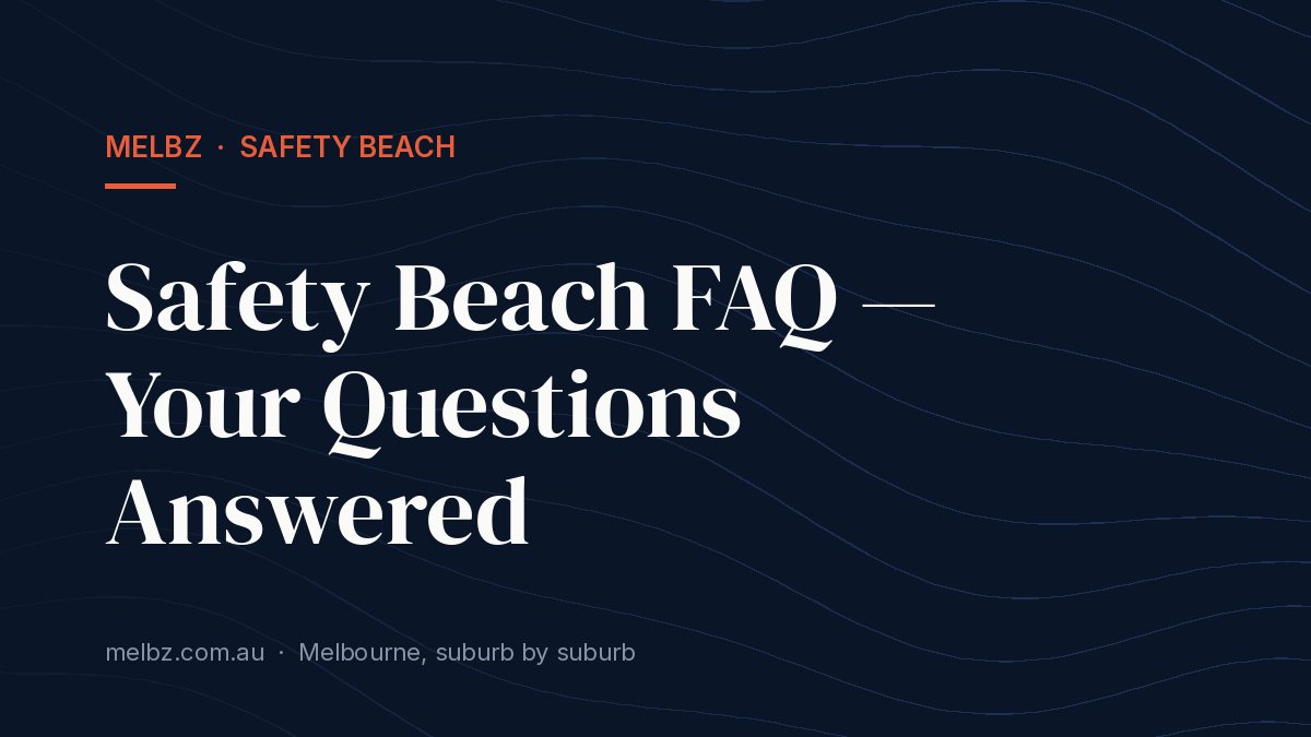 Safety Beach FAQ — Your Questions Answered