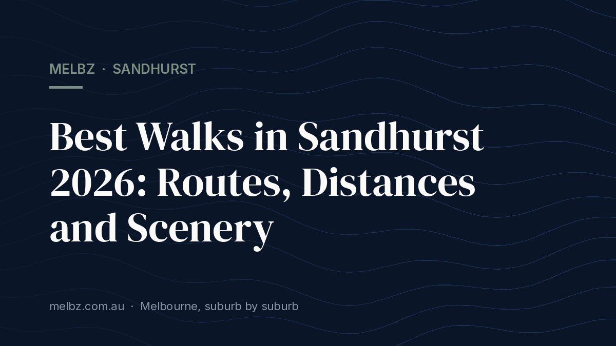 Title card: Best Walks in Sandhurst 2026: Routes, Distances and Scenery