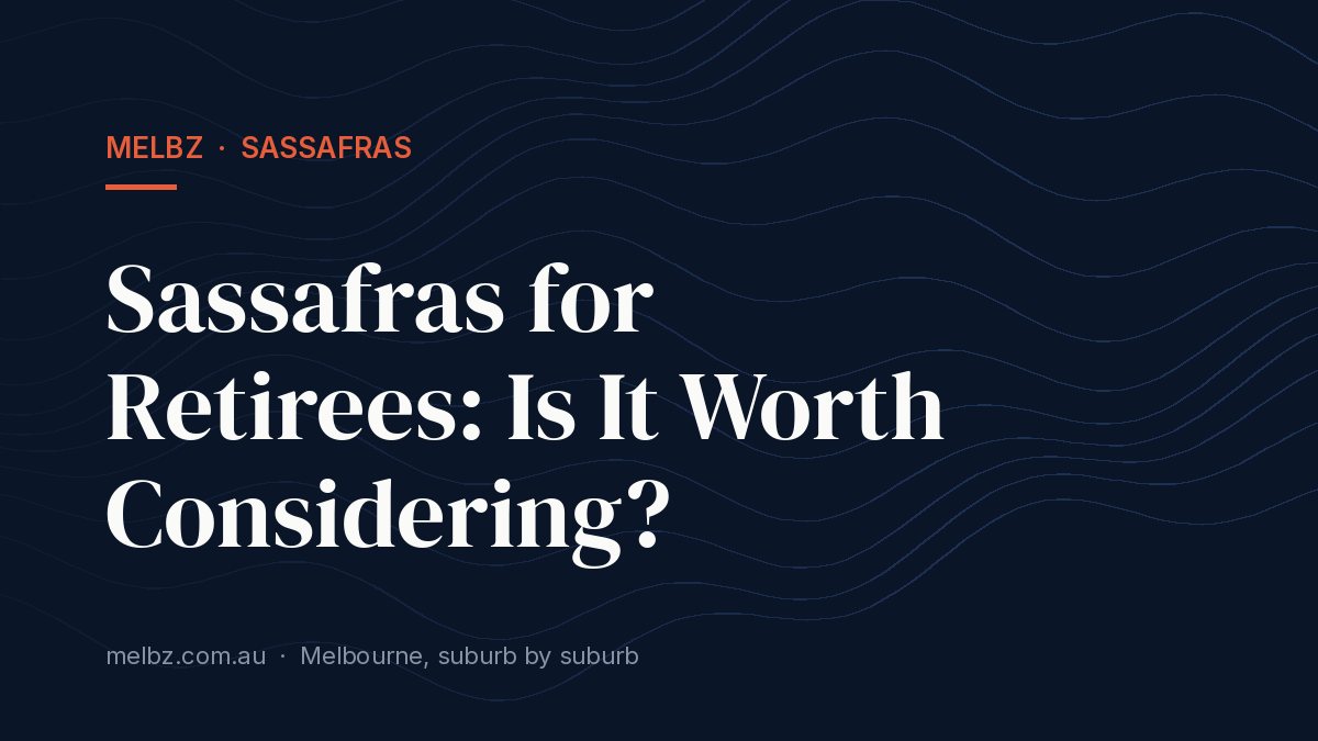 Title card: Sassafras for Retirees: Is It Worth Considering?