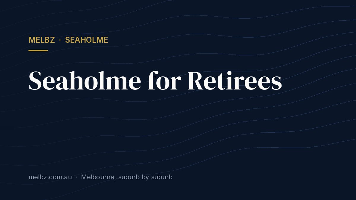 Title card: Seaholme for Retirees