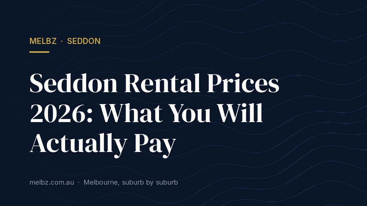 Title card: Seddon Rental Prices 2026: What You Will Actually Pay
