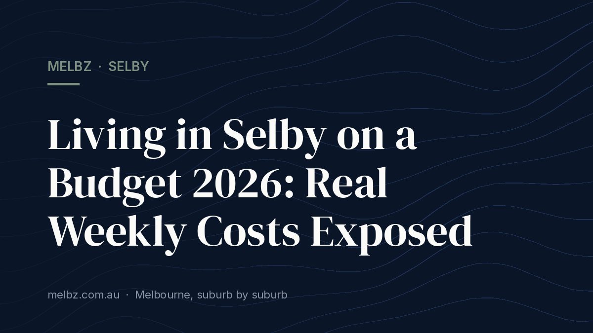 Title card: Living in Selby on a Budget 2026: Real Weekly Costs Exposed