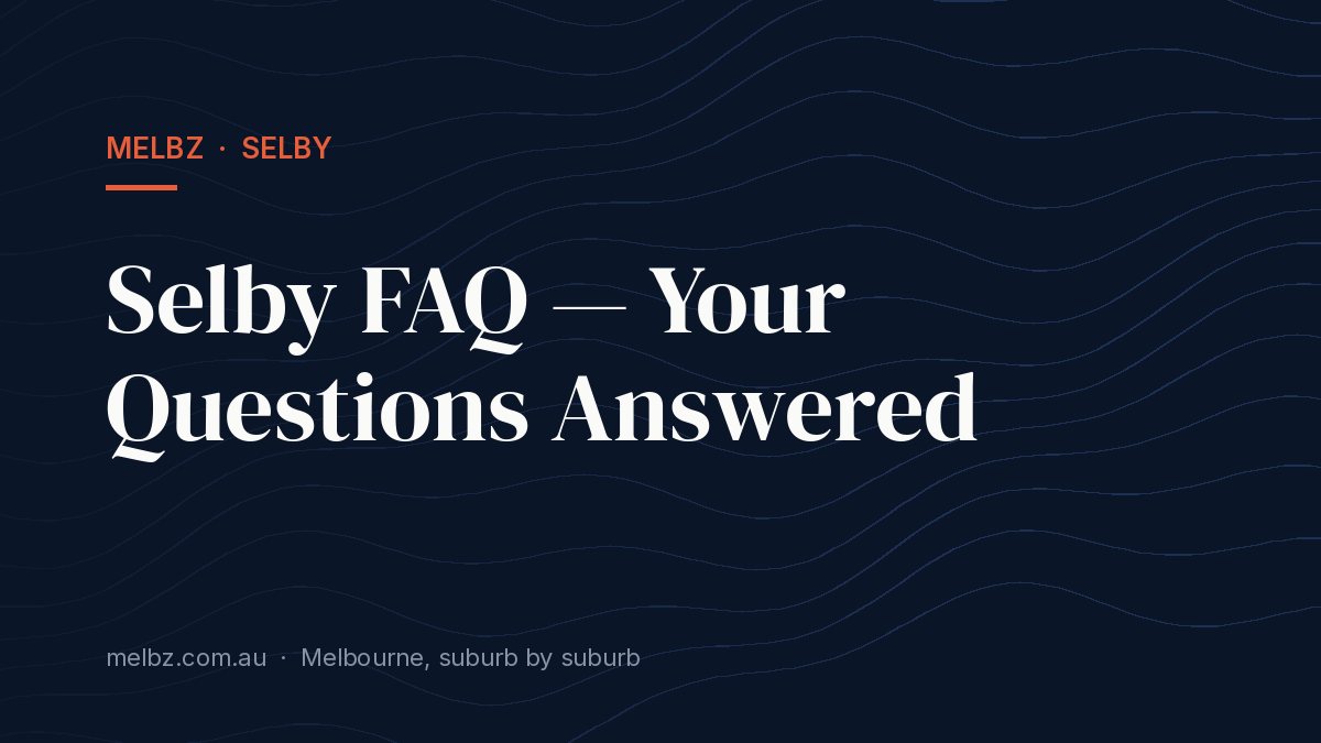 Selby FAQ — Your Questions Answered