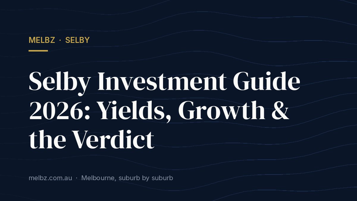 Title card: Selby Investment Guide 2026: Yields, Growth & the Verdict