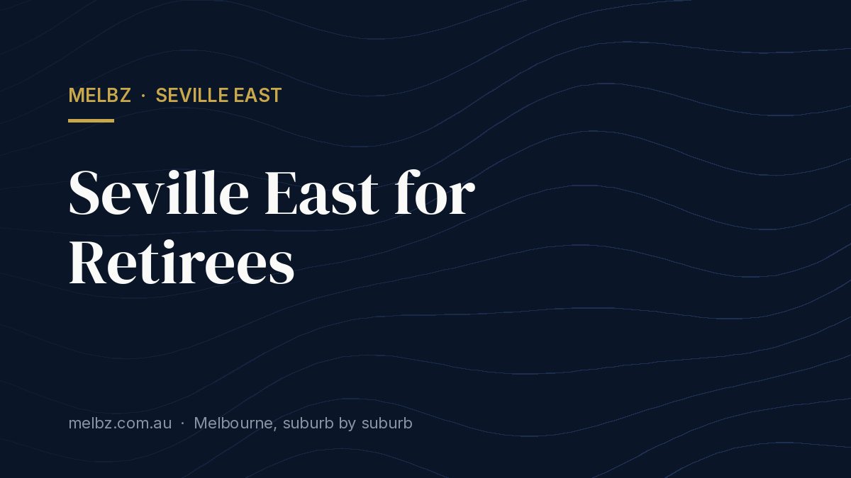 Title card: Seville East for Retirees