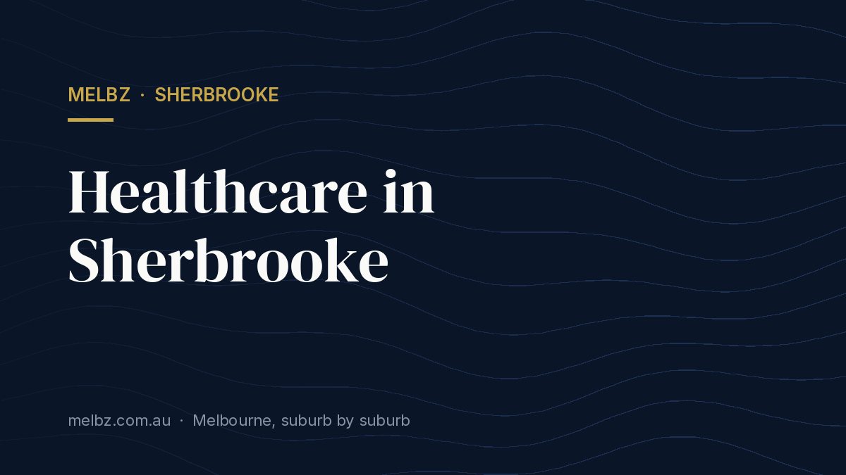 Title card: Healthcare in Sherbrooke