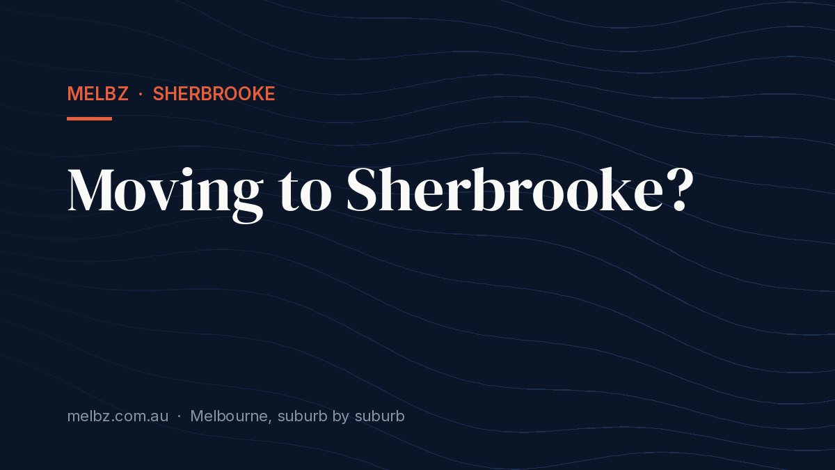 Title card: Moving to Sherbrooke?