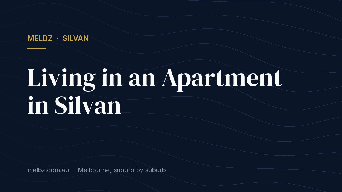 Title card: Living in an Apartment in Silvan
