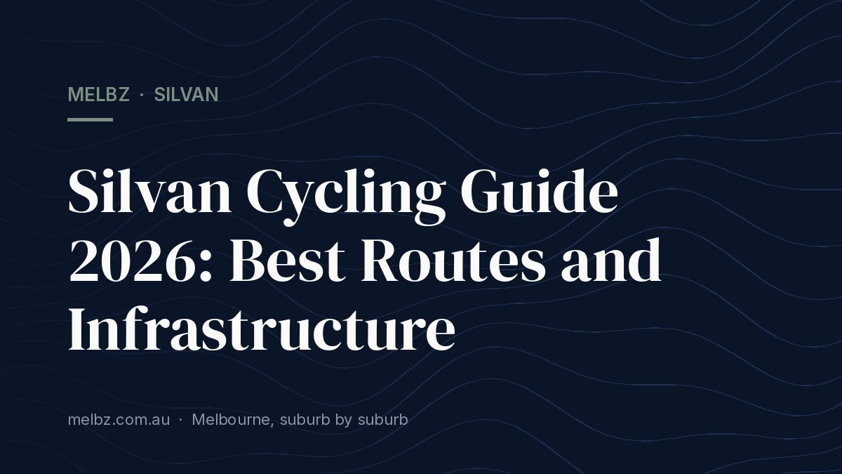 Title card: Silvan Cycling Guide 2026: Best Routes and Infrastructure