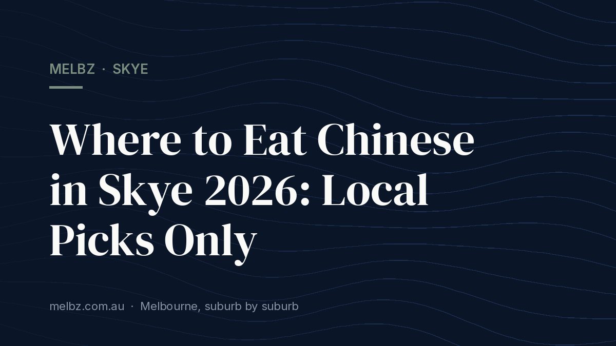 Title card: Where to Eat Chinese in Skye 2026: Local Picks Only