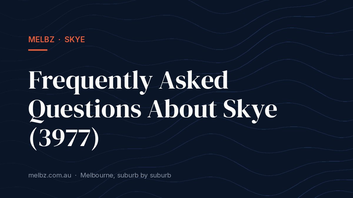 Title card: Frequently Asked Questions About Skye (3977)
