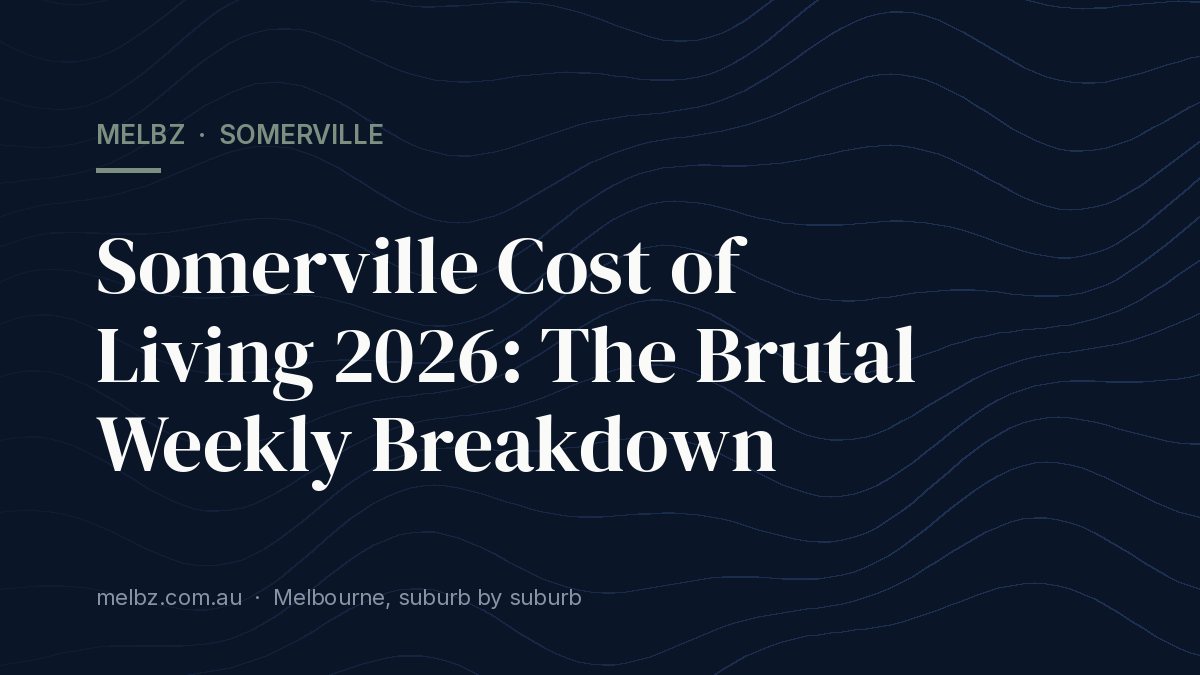 Title card: Somerville Cost of Living 2026: The Brutal Weekly Breakdown