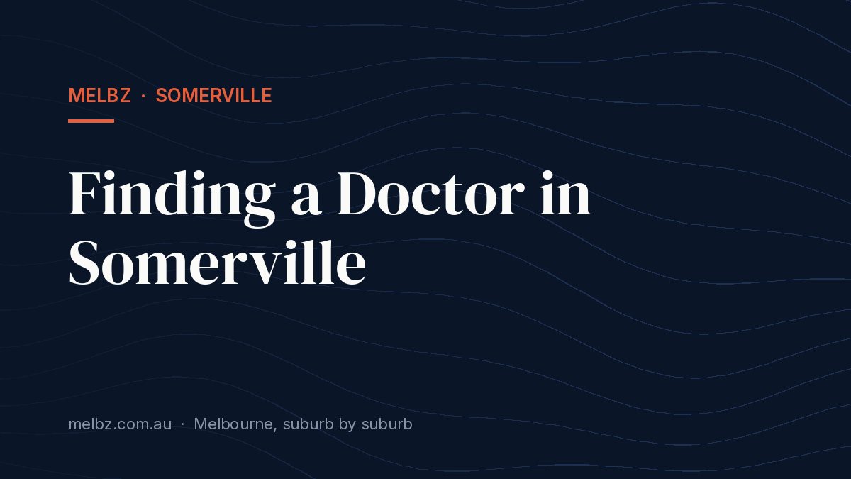 Title card: Finding a Doctor in Somerville
