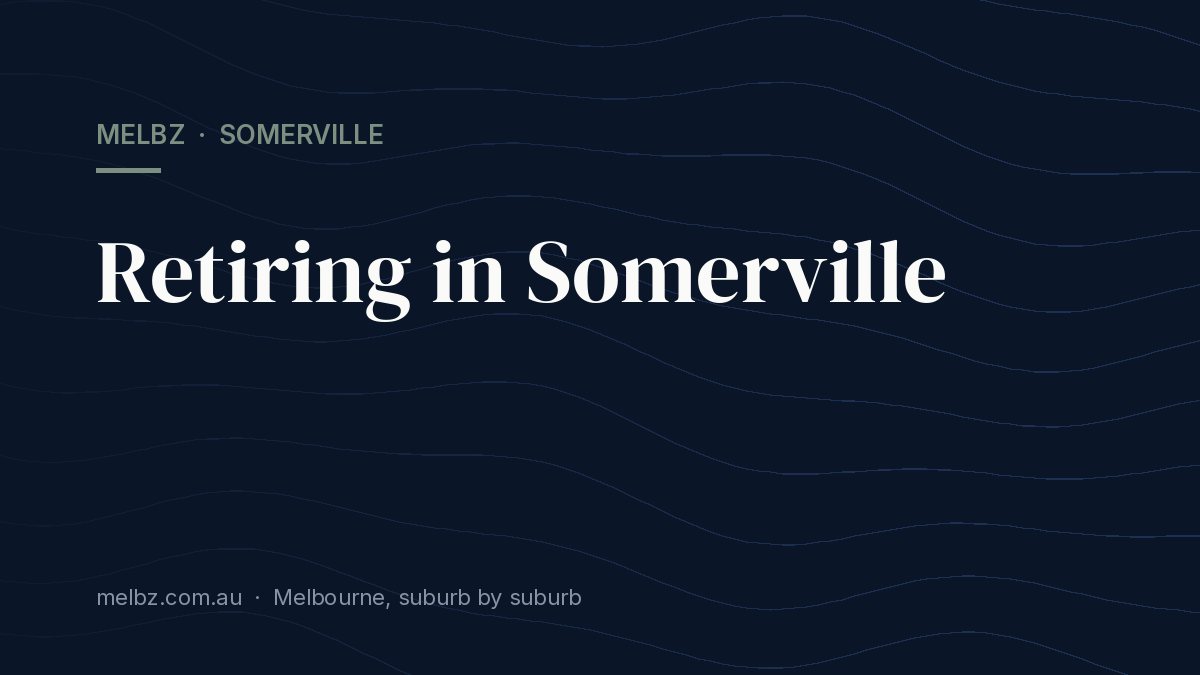 Title card: Retiring in Somerville