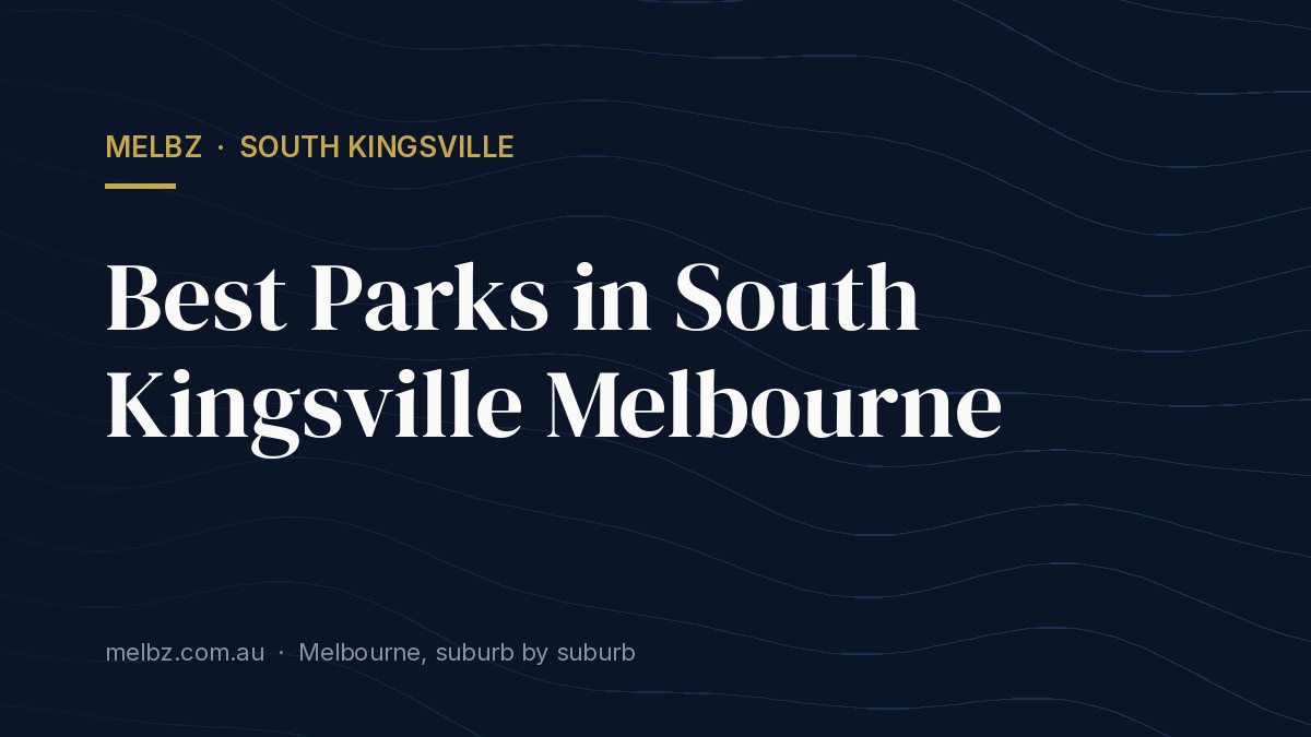 Title card: Best Parks in South Kingsville Melbourne