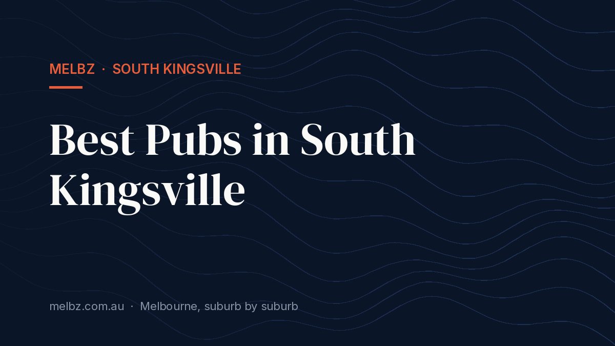 Title card: Best Pubs in South Kingsville