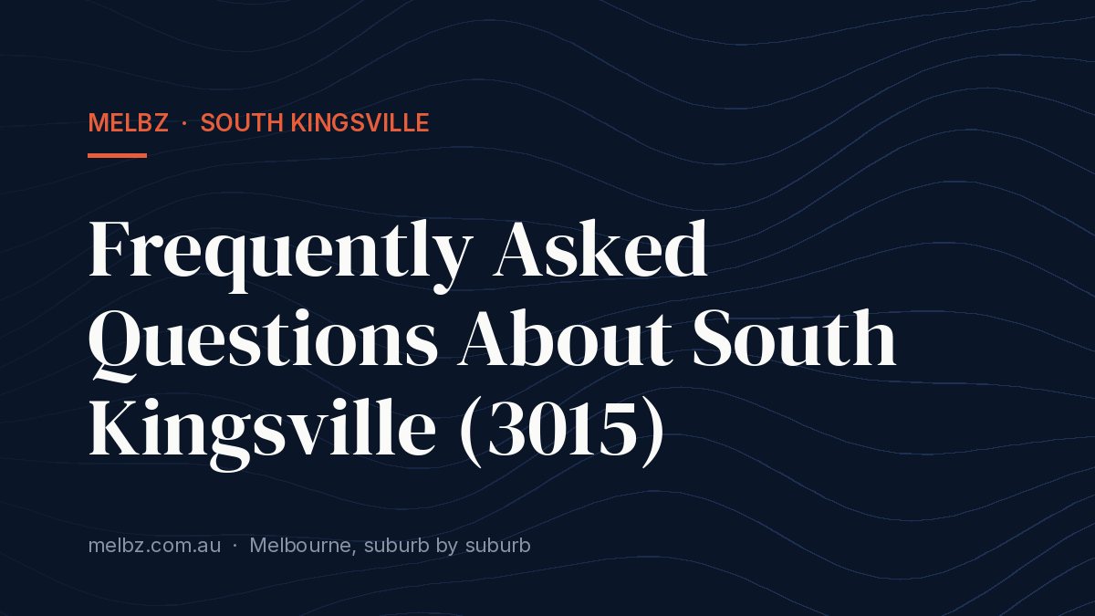 Title card: Frequently Asked Questions About South Kingsville (3015)