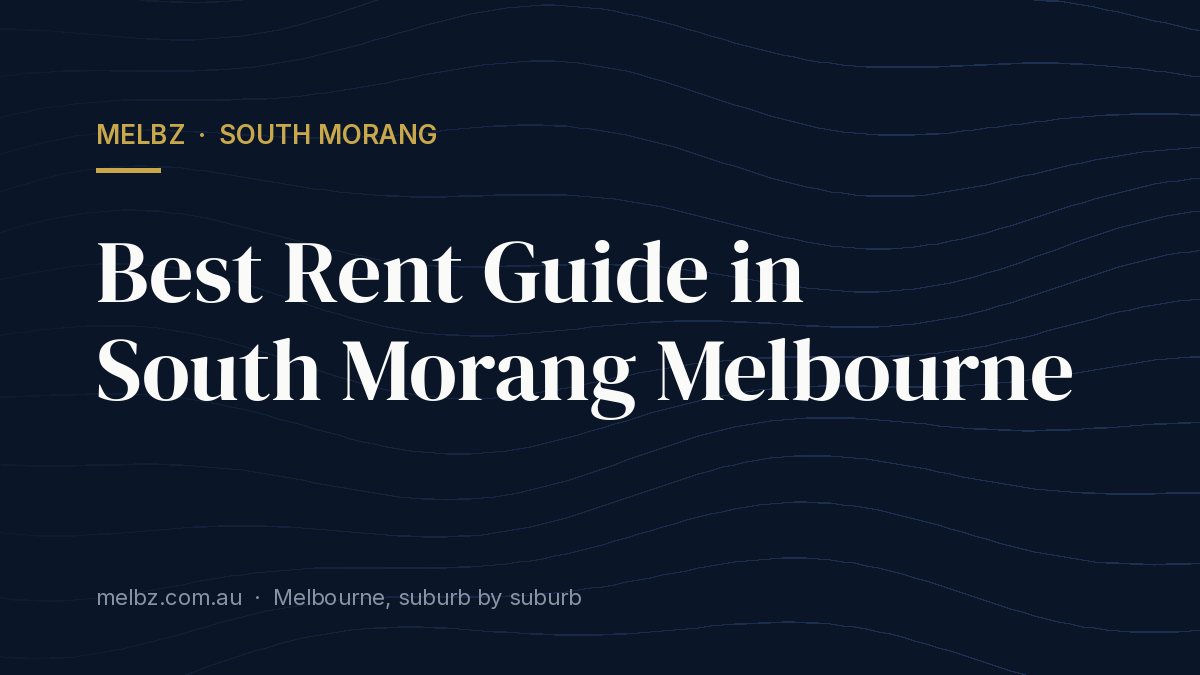 Title card: Best Rent Guide in South Morang Melbourne