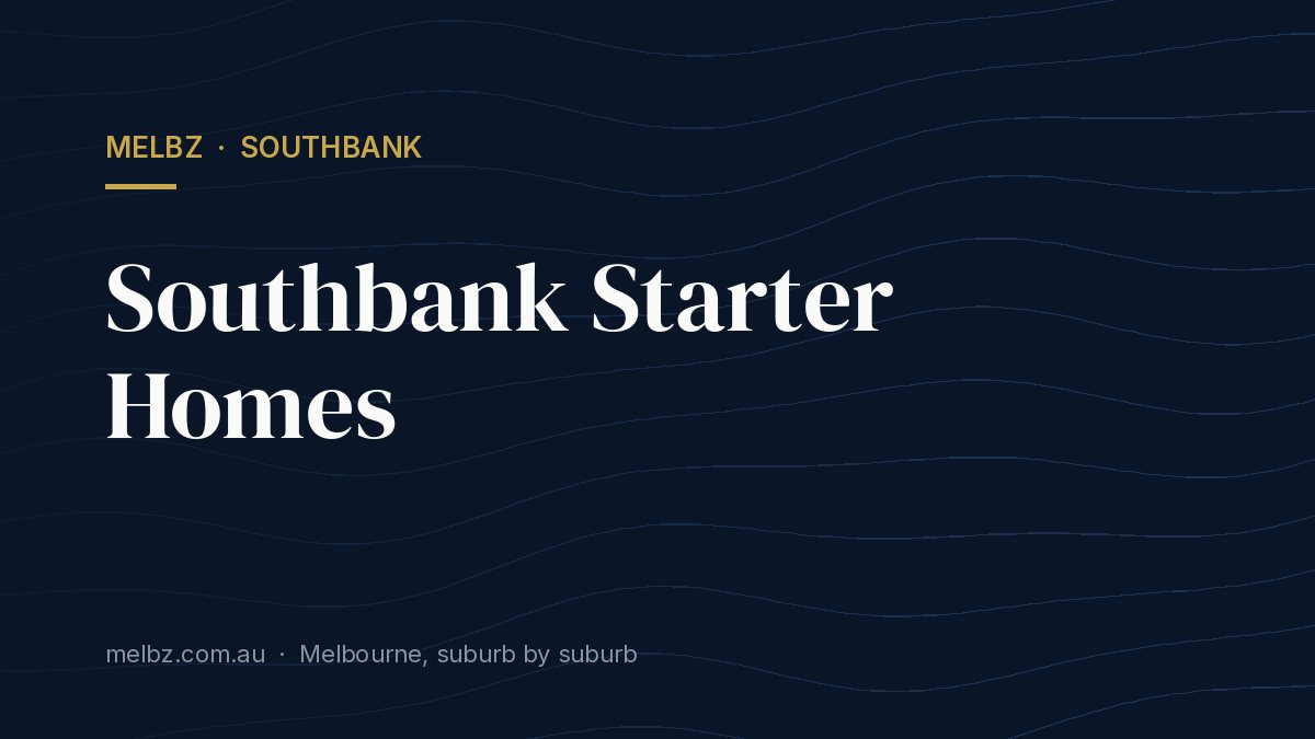 Title card: Southbank Starter Homes