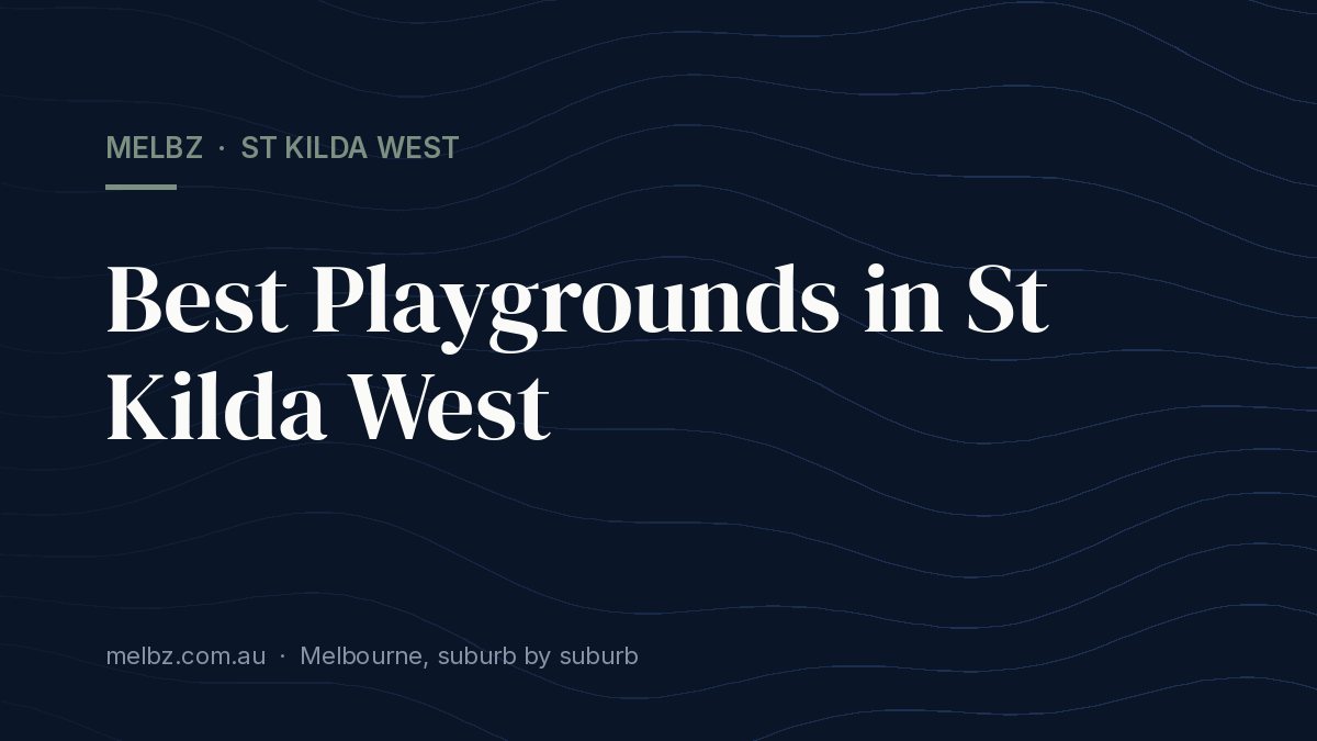 Title card: Best Playgrounds in St Kilda West