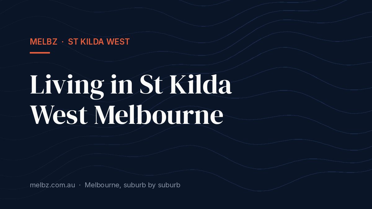 Title card: Living in St Kilda West Melbourne