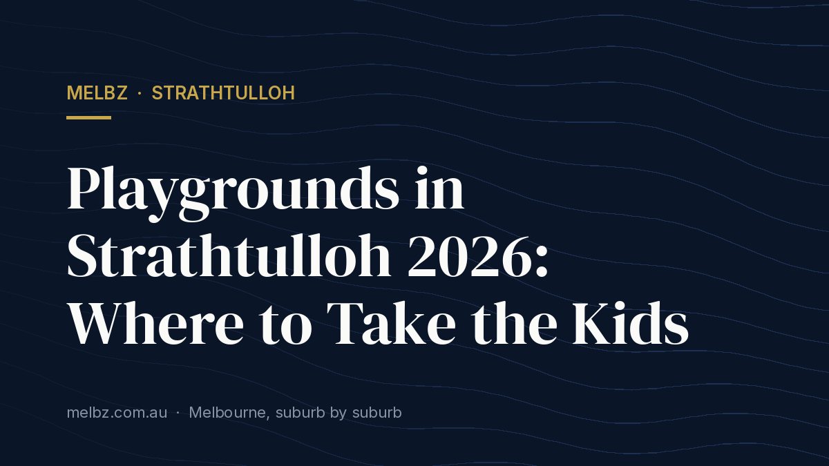 Title card: Playgrounds in Strathtulloh 2026: Where to Take the Kids