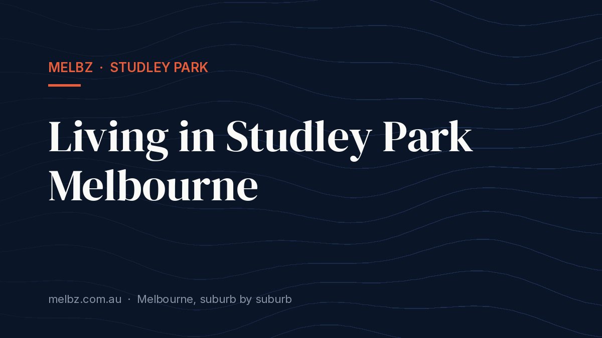 Title card: Living in Studley Park Melbourne